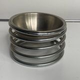 Cendrier inox années 70