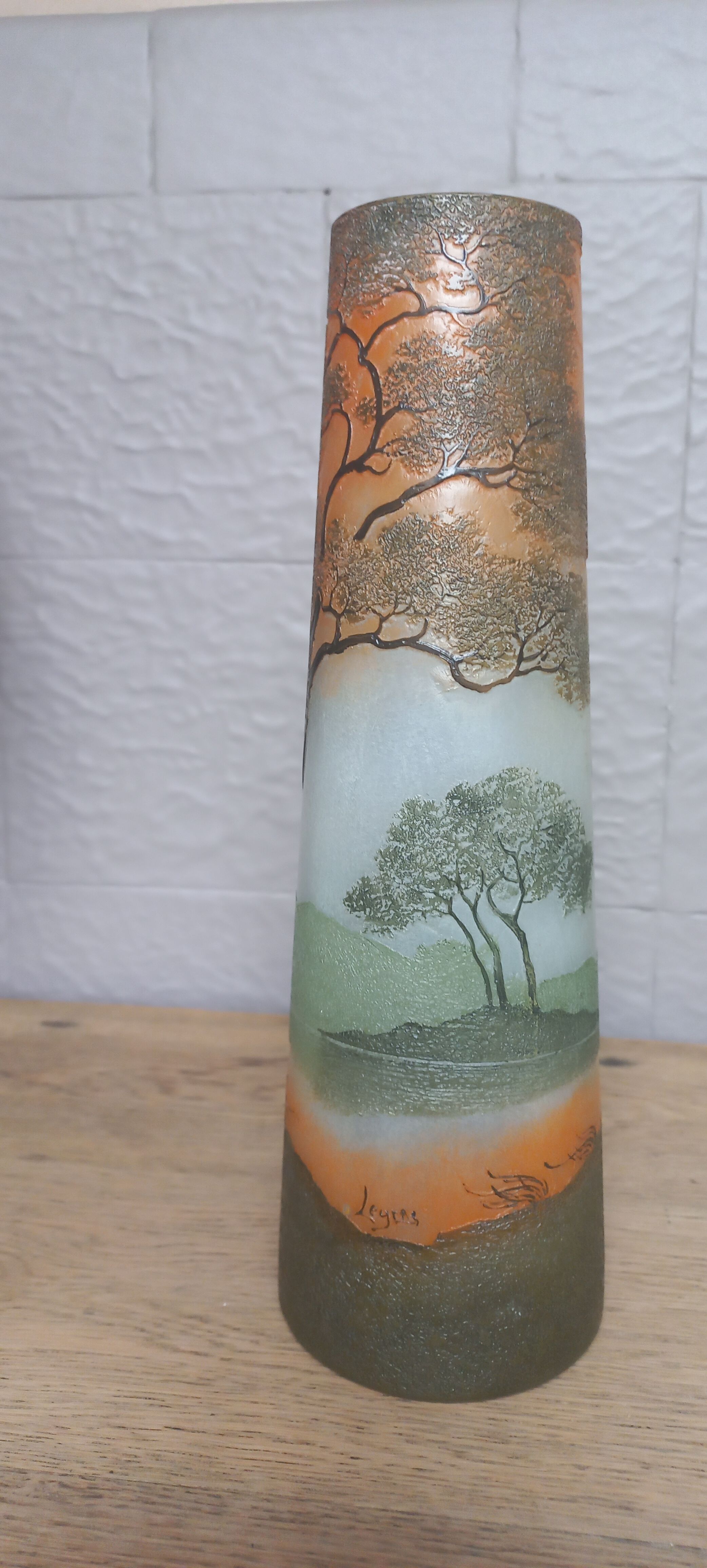 Legras Art Nouveau Vase 1900