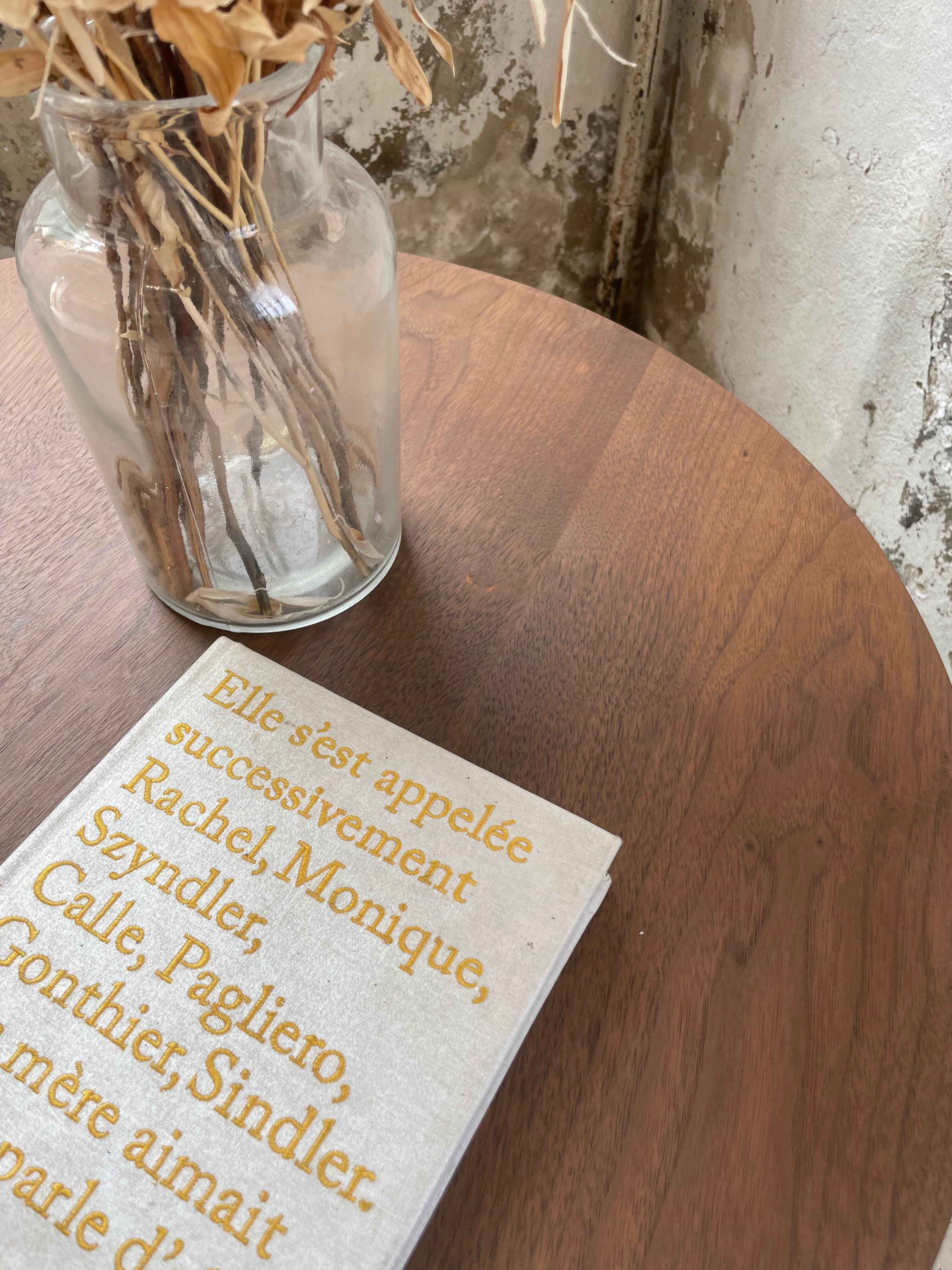 Elm coffee table 50s