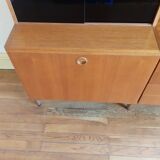 Teak storage unit