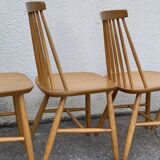 Scandinavian chairs Pinnstol ZPM Radomsko 1950