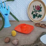 Orange melamine shell Voluform 70s