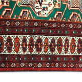 Very fine authentic Persian rug torkaman 173x132cm