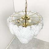 Vintage murano leaf chandelier, 1970s