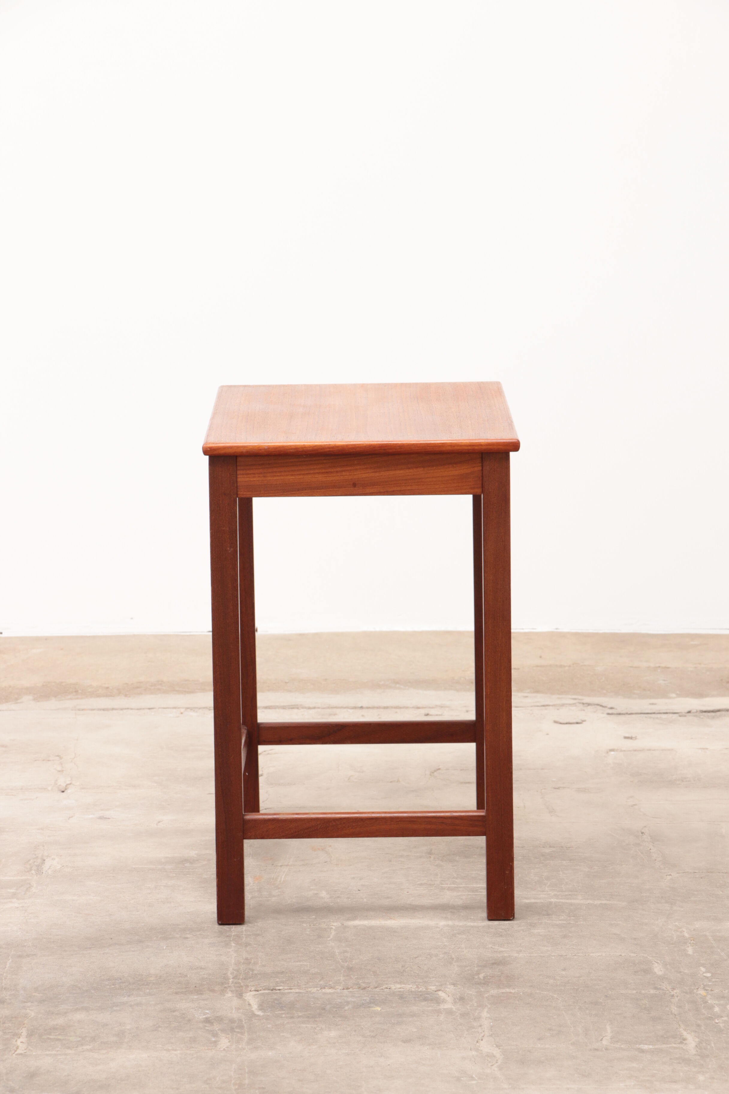 Teak wood bedside table or side table, 1960s