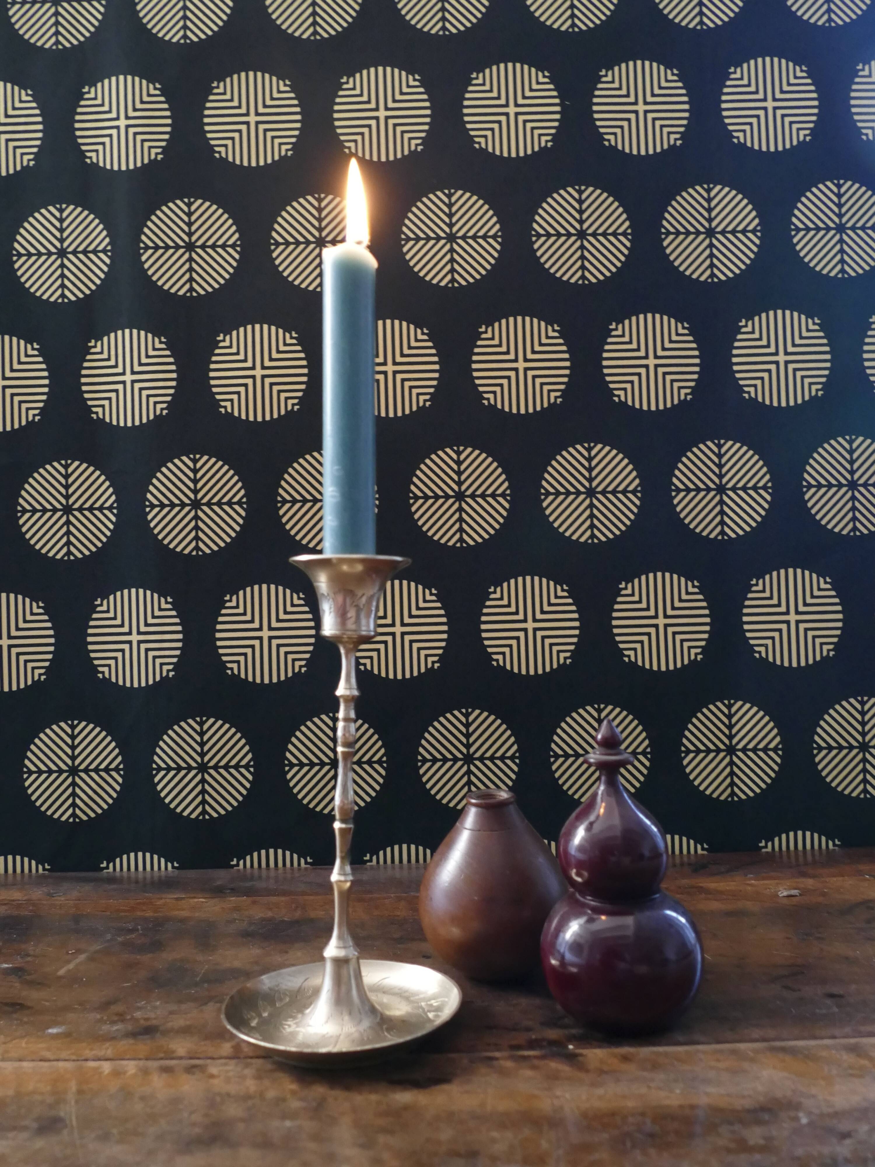 Brass candle holder
