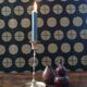 Brass candle holder