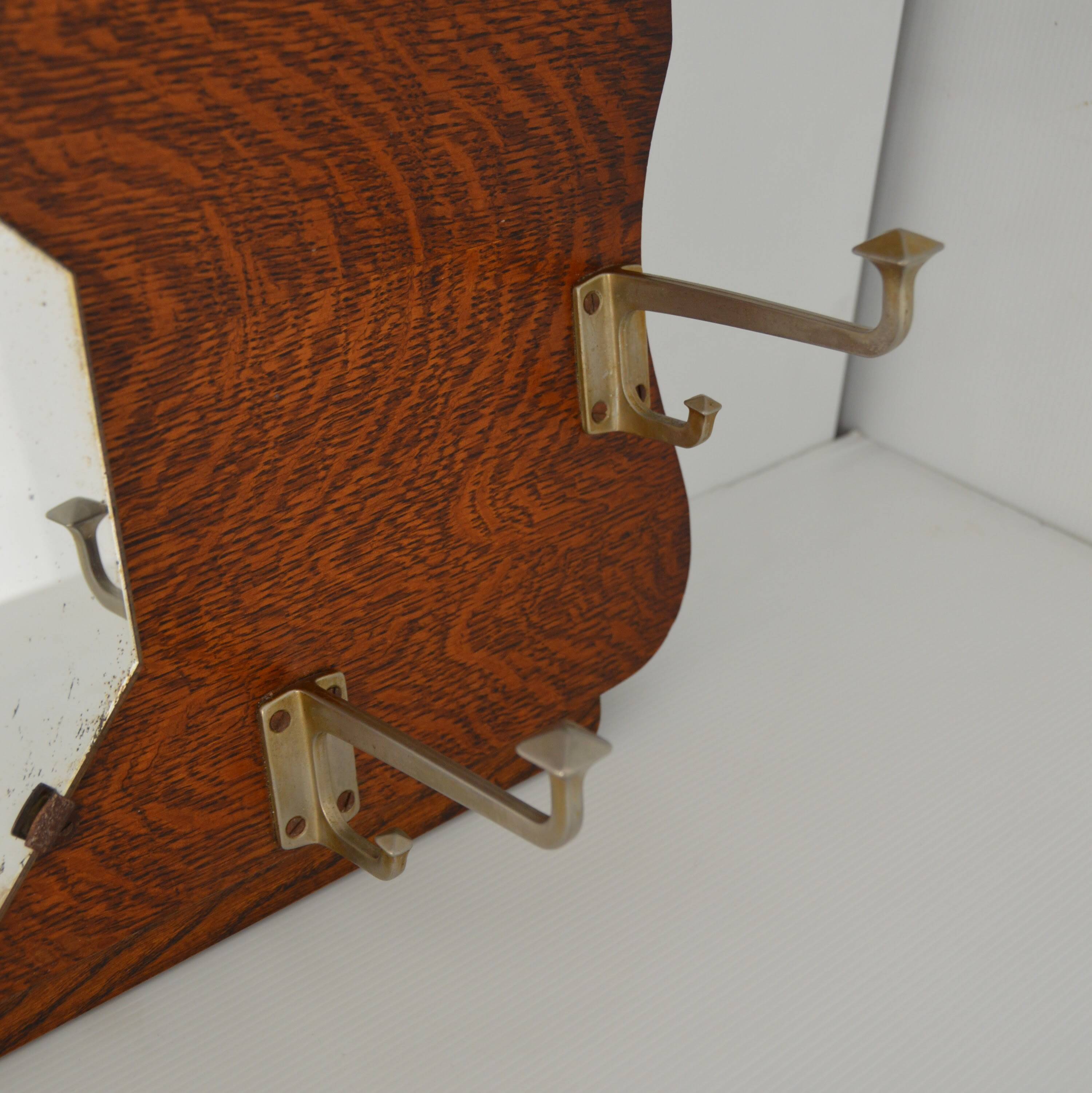 Coat rack / Hat rack 1930s vintage bistro