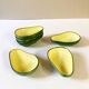 6 ceramic avocado ramekins Made in Portugal