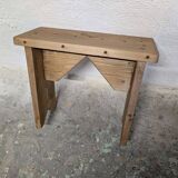 Small rustic bench