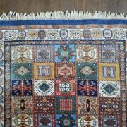 Handmade Indian rug 215x136cm