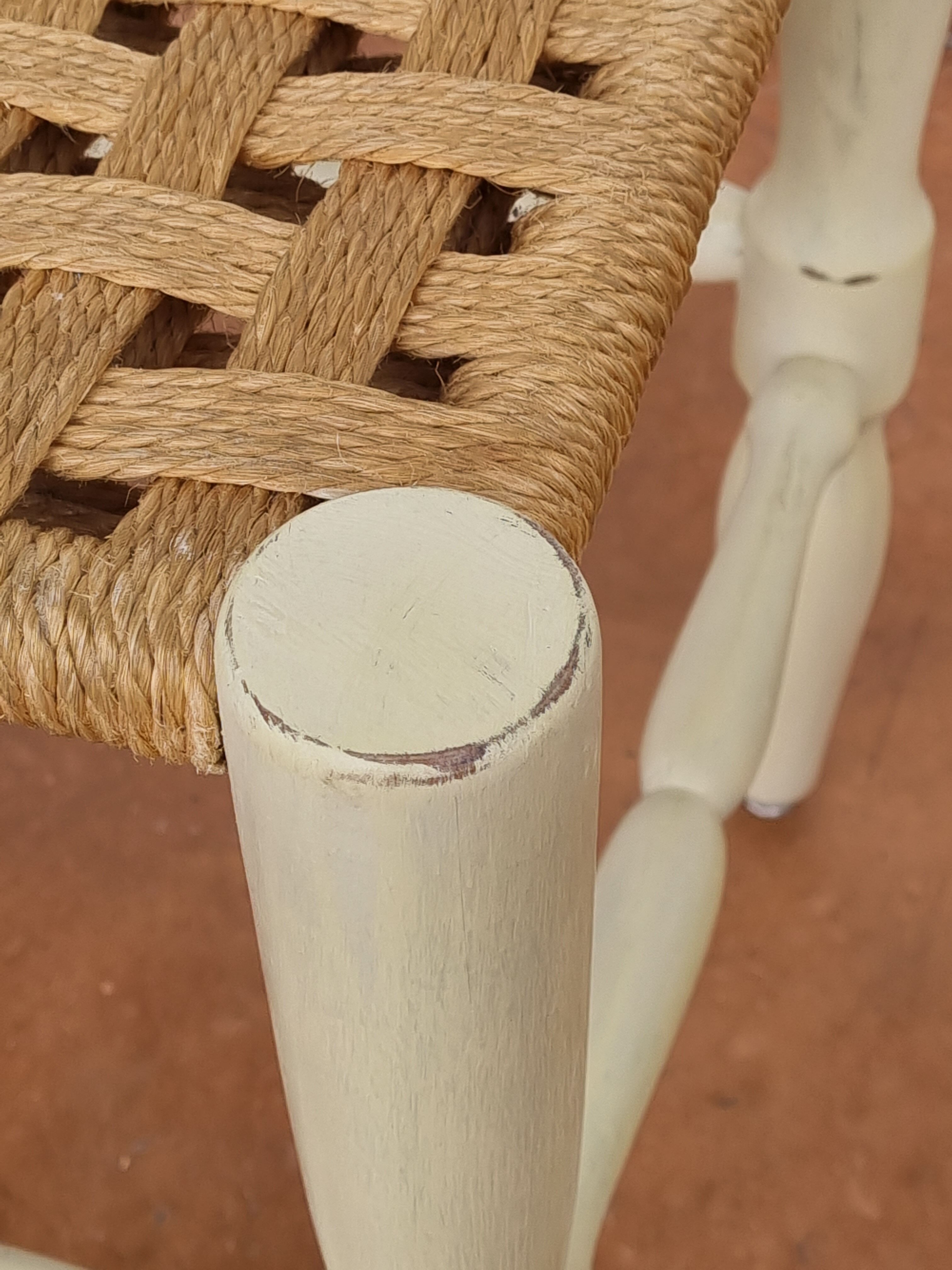 Vintage 50s vintage repatinées antique chairs