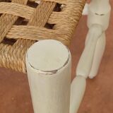 Vintage 50s vintage repatinées antique chairs