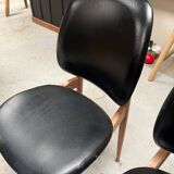 4 chaises Baumann modèle pégase