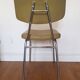 Vintage Hauser metal and skai chair