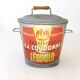 Antique washing machine the leopold crown - size 0 zinc folk art