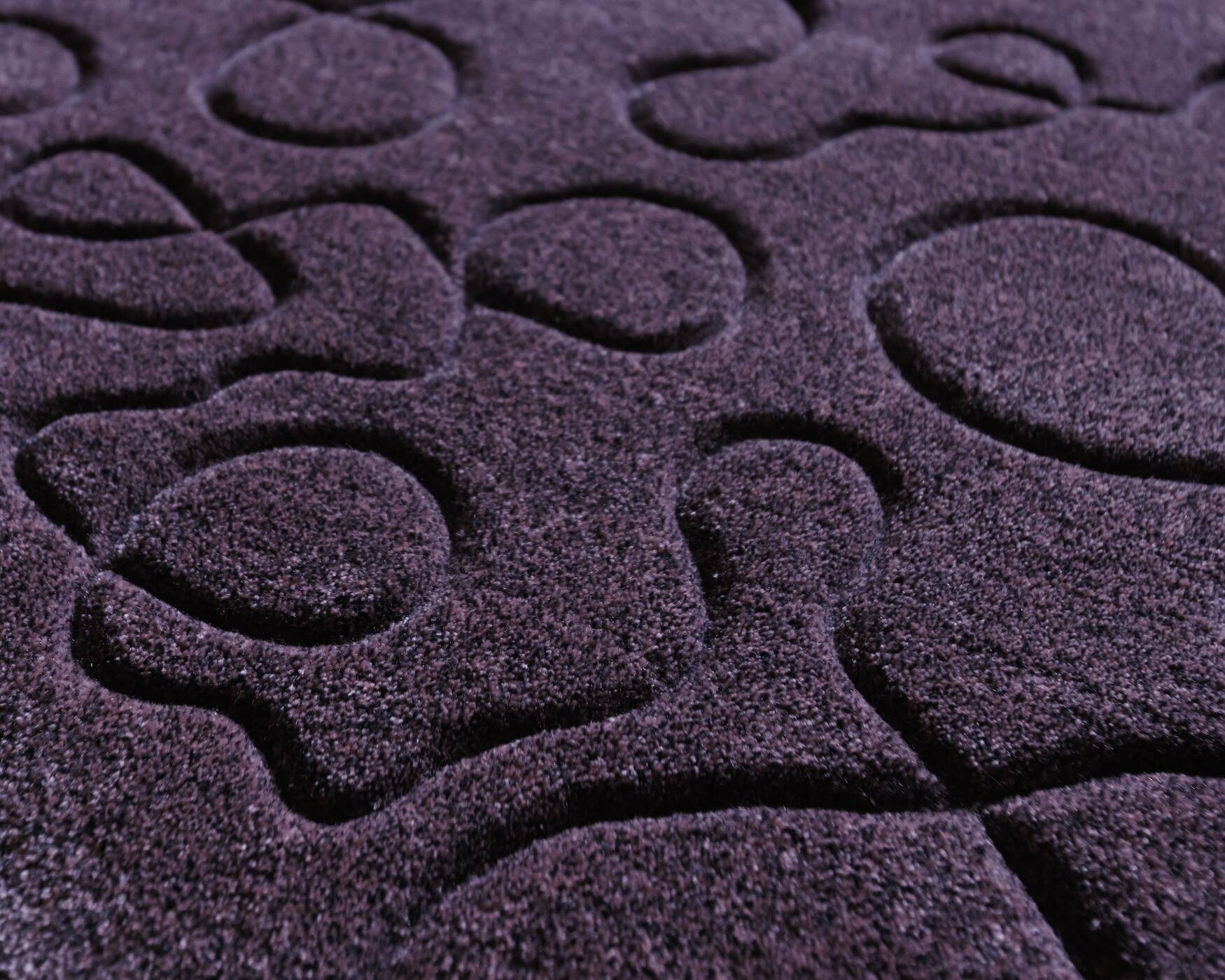 Tapis tufté à la main « Ciapek Art » en rose