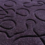 Tapis tufté à la main « Ciapek Art » en rose