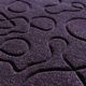 Tapis tufté à la main « Ciapek Art » en rose
