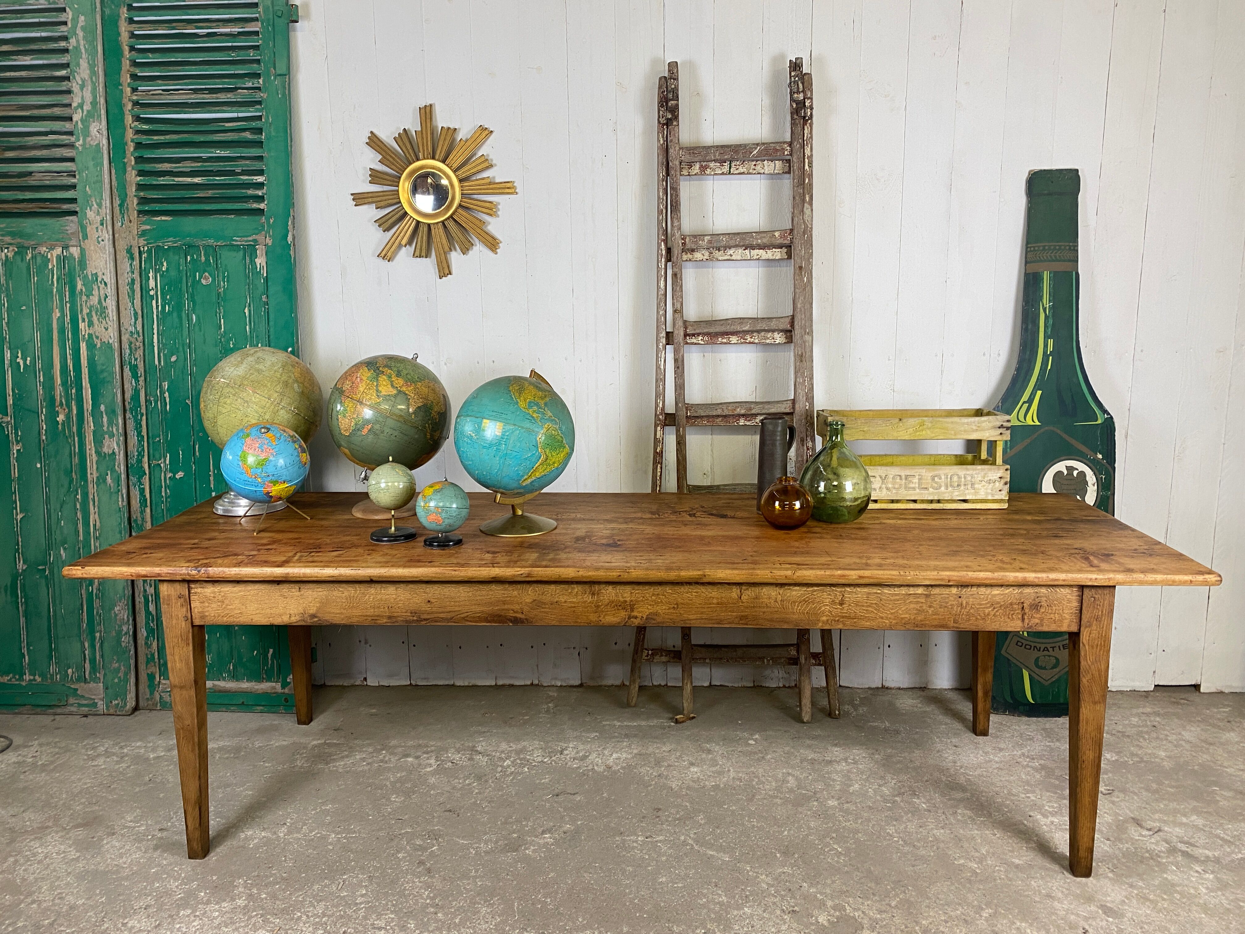 Farmhouse table 2m50