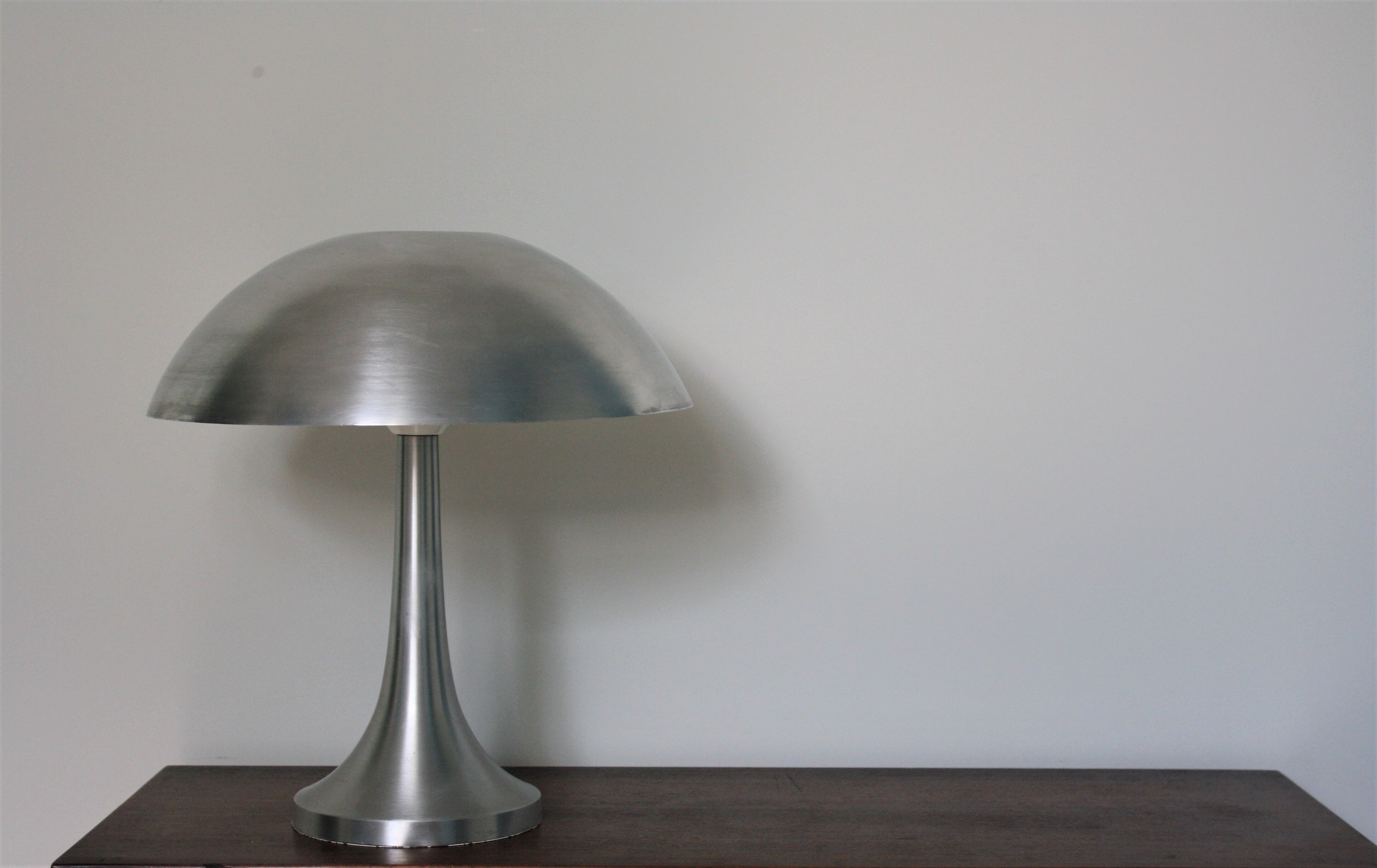 Vintage chrome desk lamp by Louis Kalff for Philips