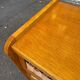 Scandinavian chest of drawers in oak and rattan from the 1960s