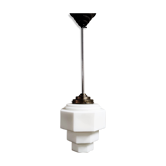 Art deco skyscraper pendant light 1930s