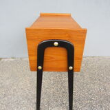 Scandinavian teak side table