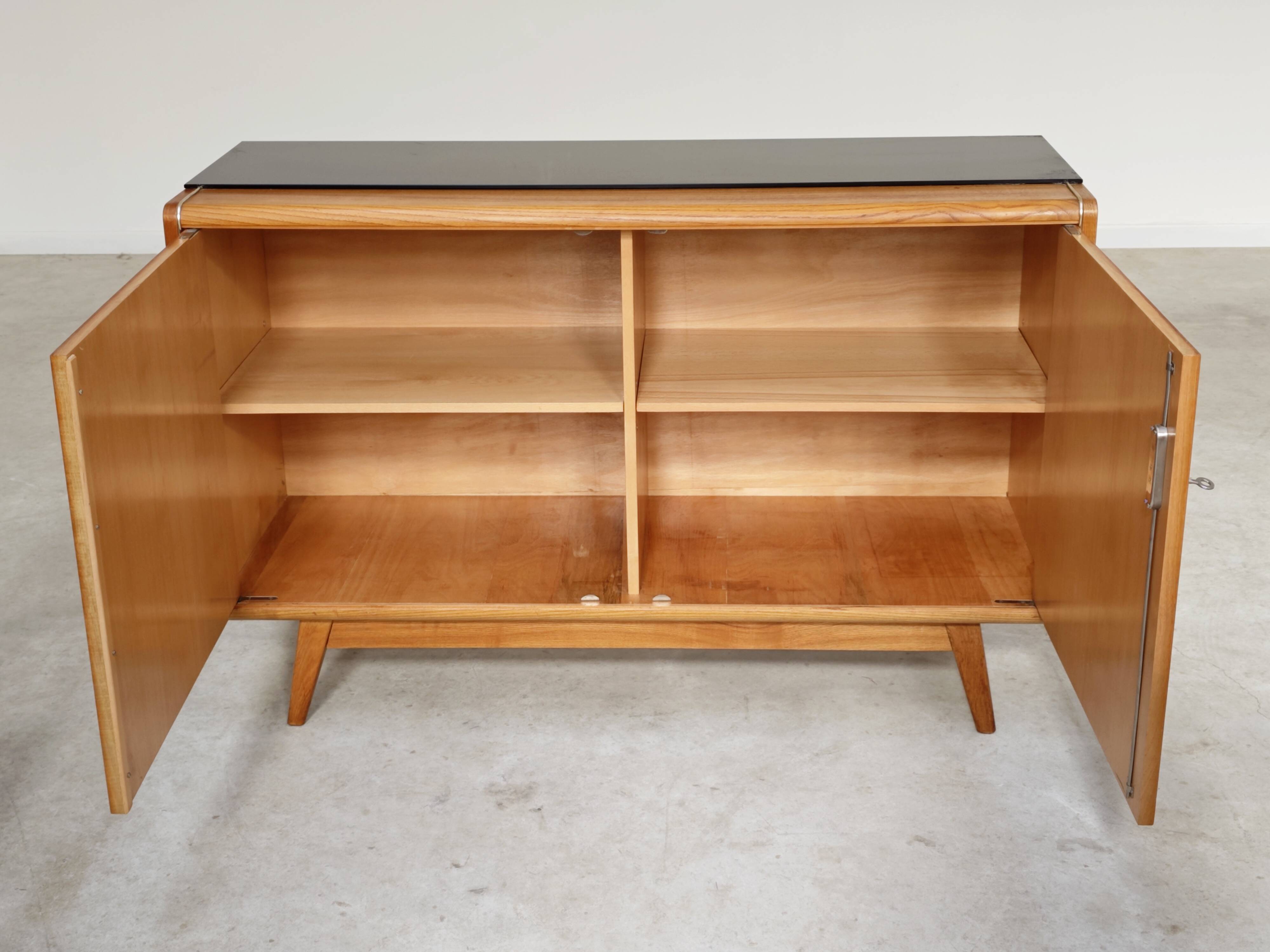 Jitona U-369 low sideboard by Bohumil Landsman and Hubert Nepozitek 1960