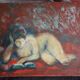 Old oil painting