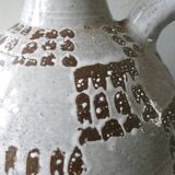 Vase en grès émaillé de Joël Baudouin années 60