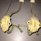 Antique metal and ceramic hooks
