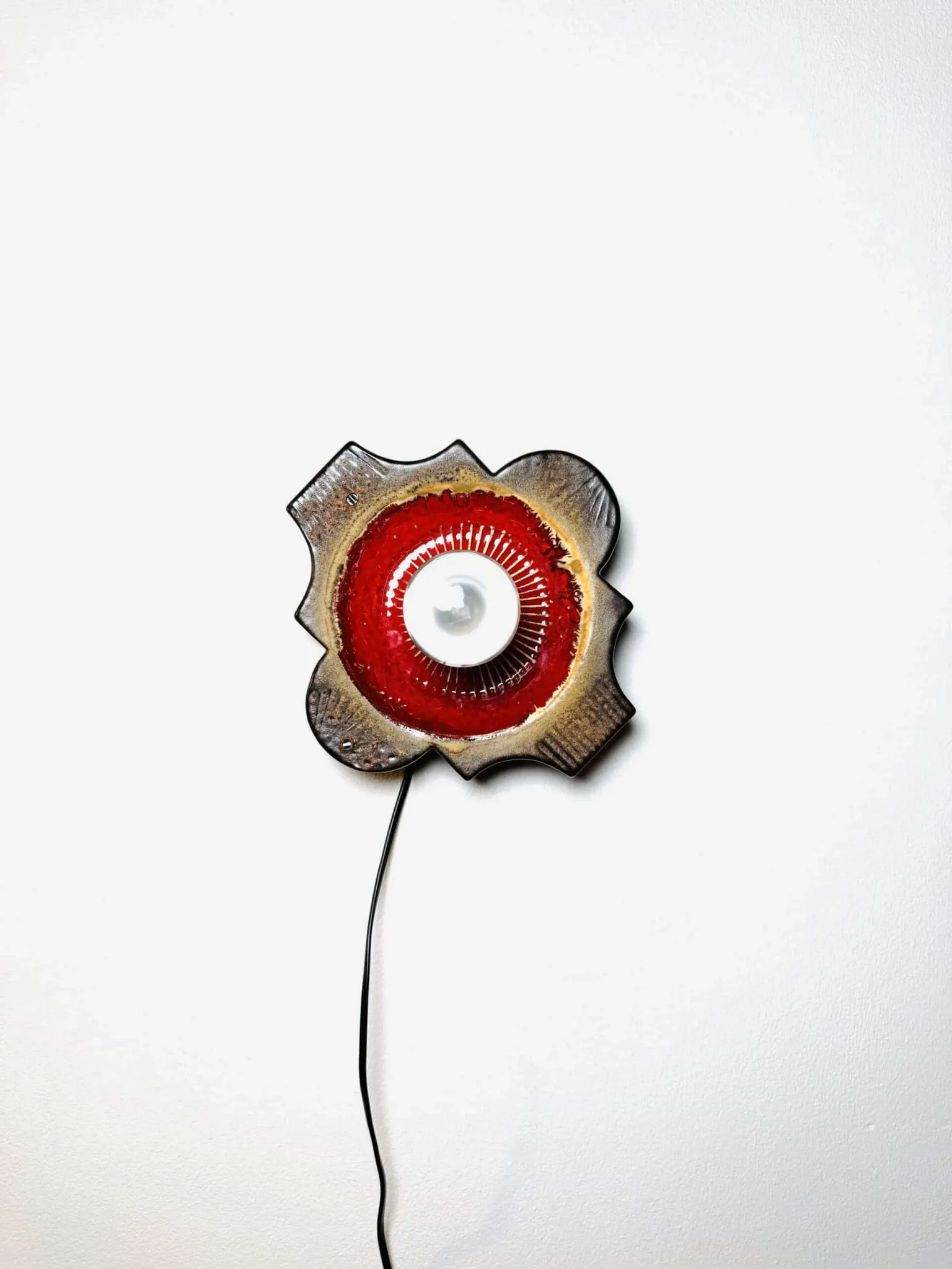 Ceramic Wall Lamp By Hustadt Leuchten, Germany, 1960S