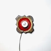 Ceramic Wall Lamp By Hustadt Leuchten, Germany, 1960S
