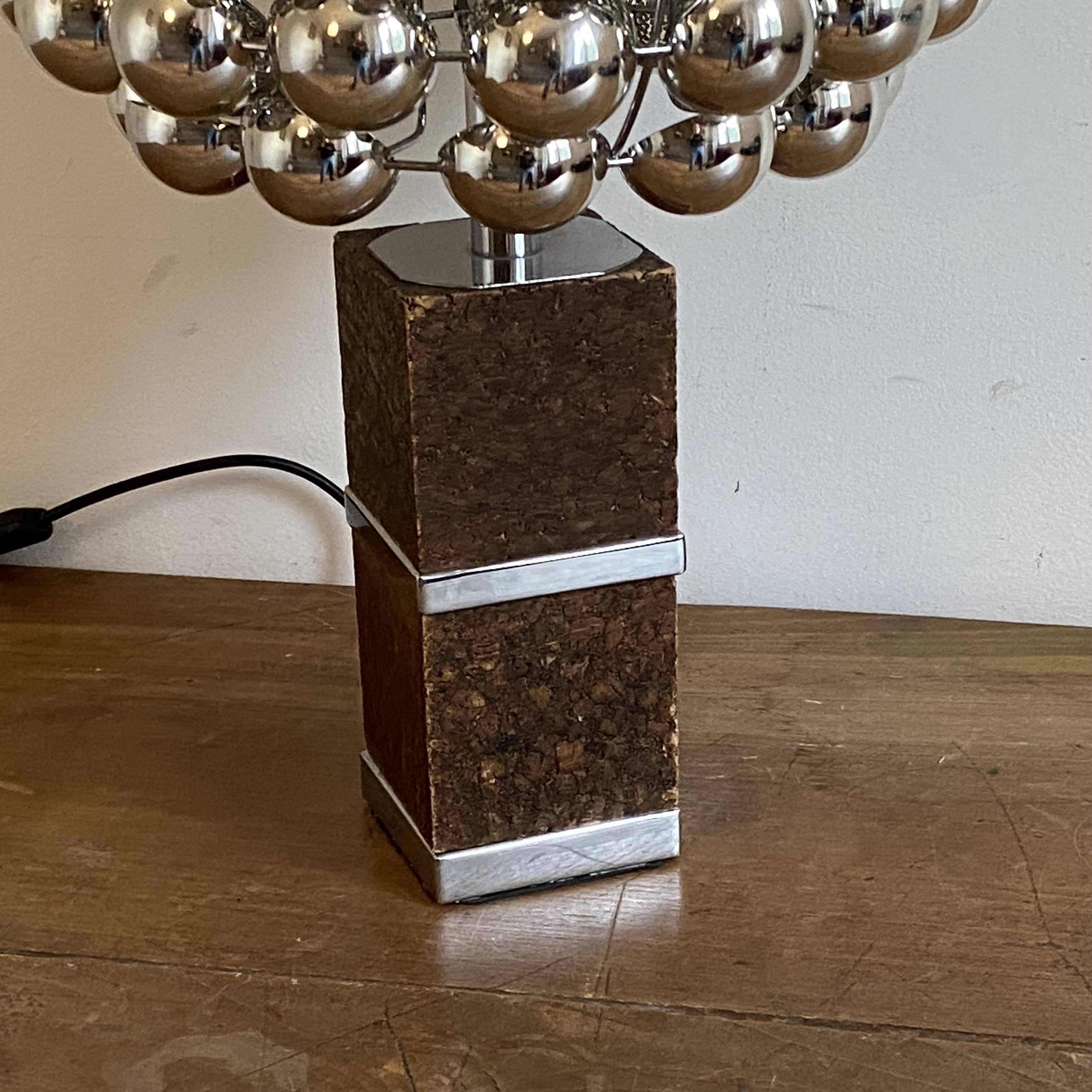 Kinetic lamp. 1970. Space age.