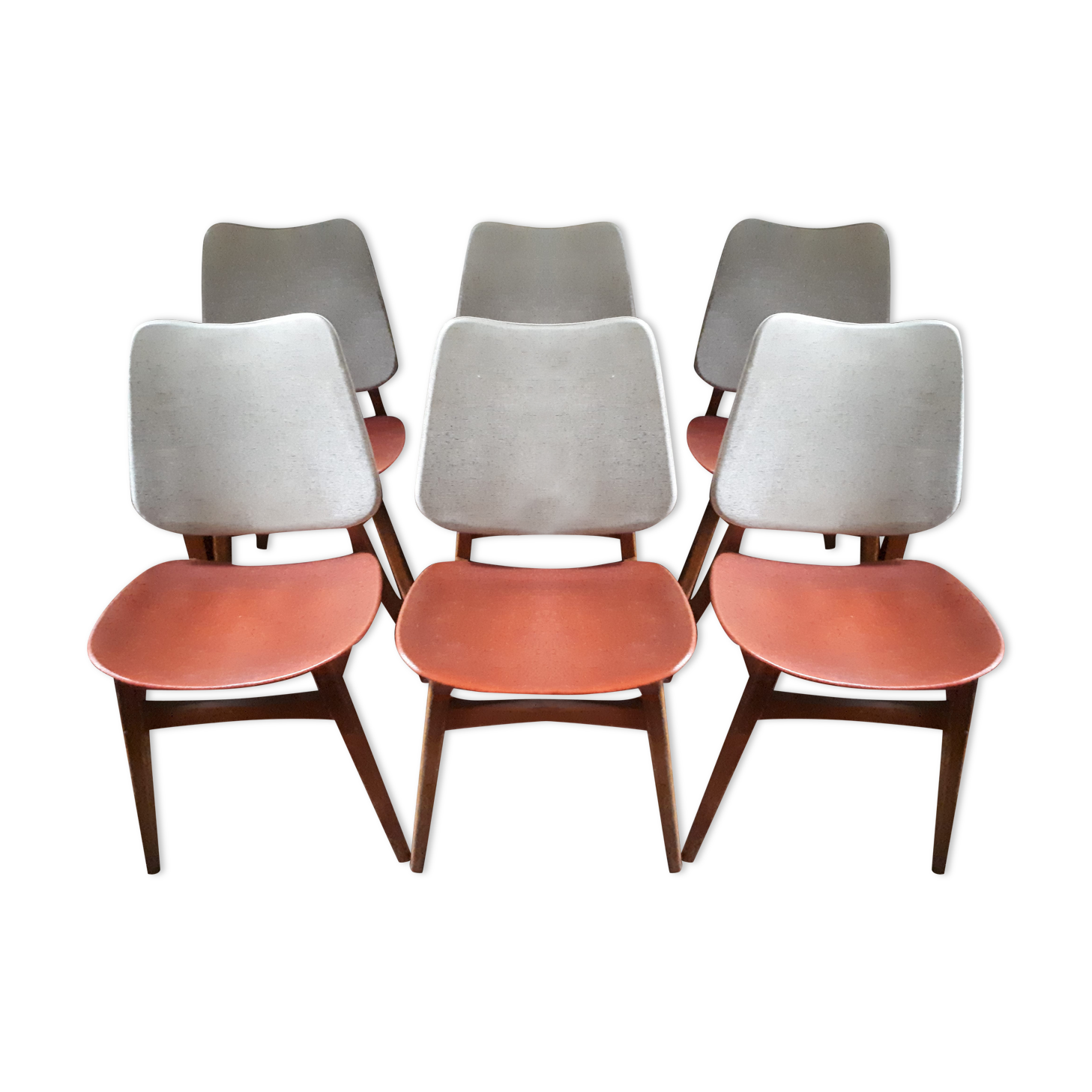 Chaises vintage Doubinski Frères