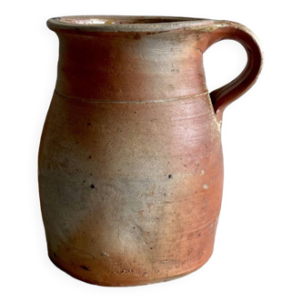 Stoneware pitcher