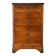 Walnut chest of drawers