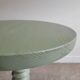 Patinated green gueridon