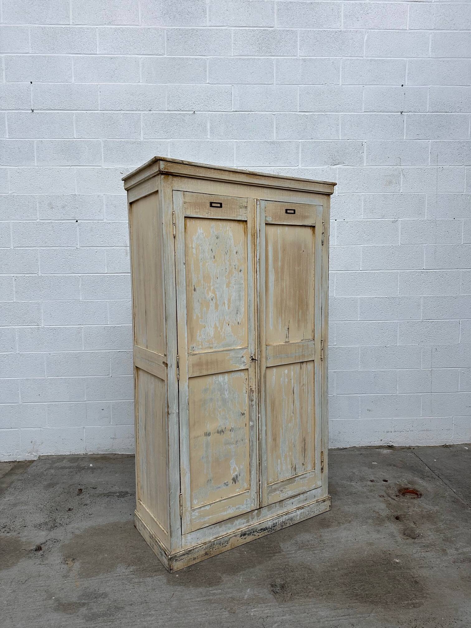 Early 20th century workshop cabinet