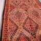 Grand tapis marocain fait main vintage 204 x 427 cm - Tapis en laine berbère rare