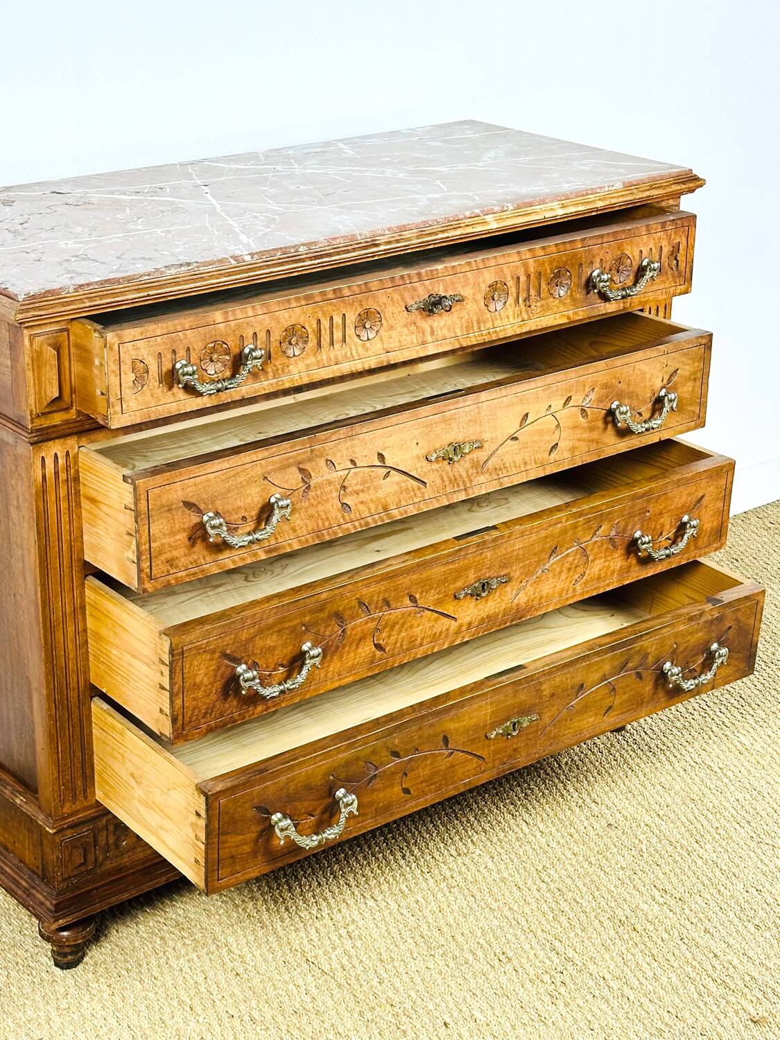 French Provencal chest of drawers