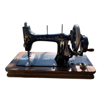 Vintage sewing machine Antique flea market