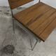 Ensemble banc d'angle cuisine 1970 bois