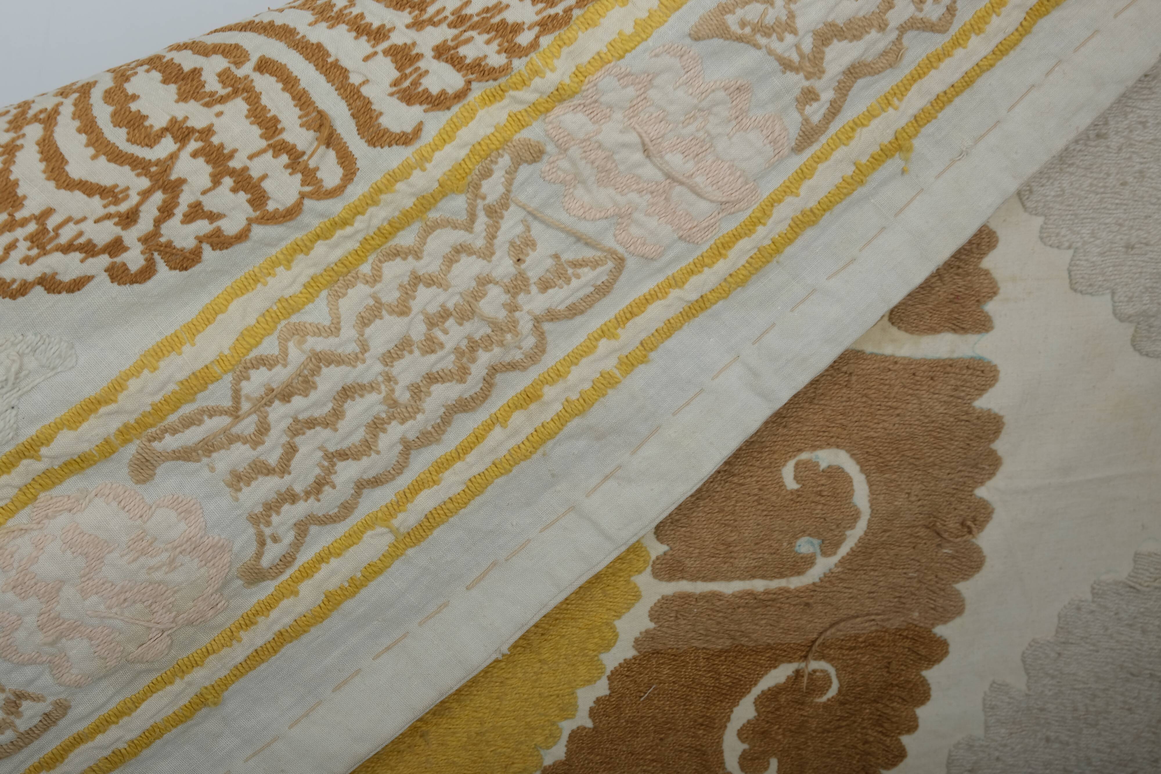 Hand knotted rug, vintage Turkish rug 68x105 cm