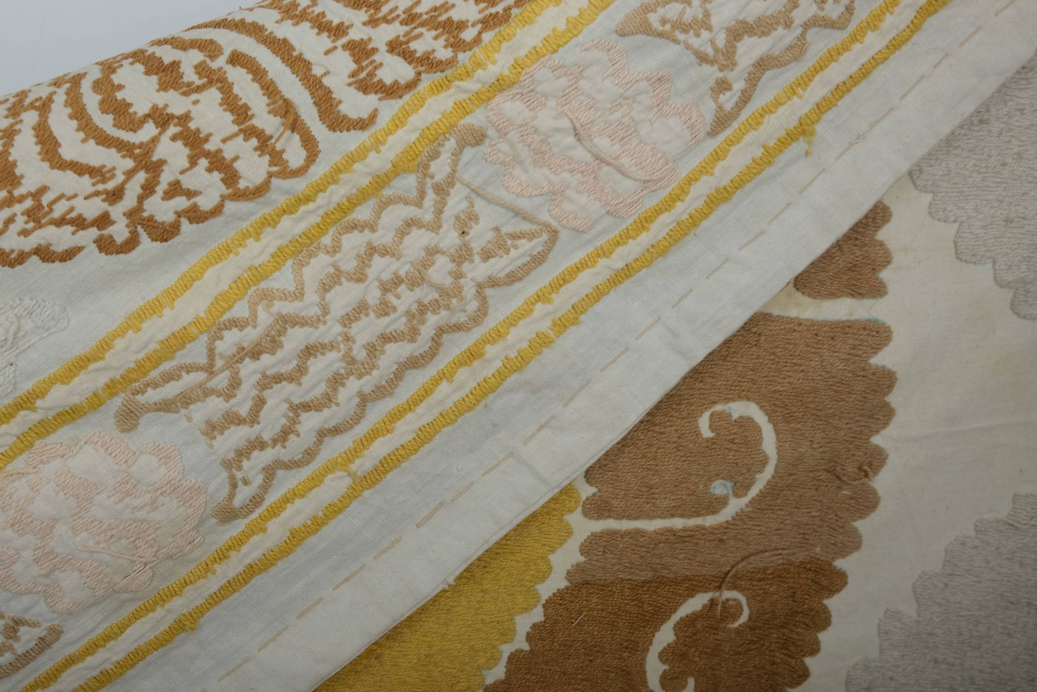 Hand knotted rug, vintage Turkish rug 68x105 cm