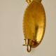 Pair of Swedish Mid-Century Brass Wall Sconces