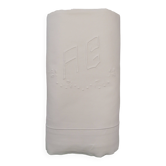 Old white flat sheet embroidered “AG” (n°4)