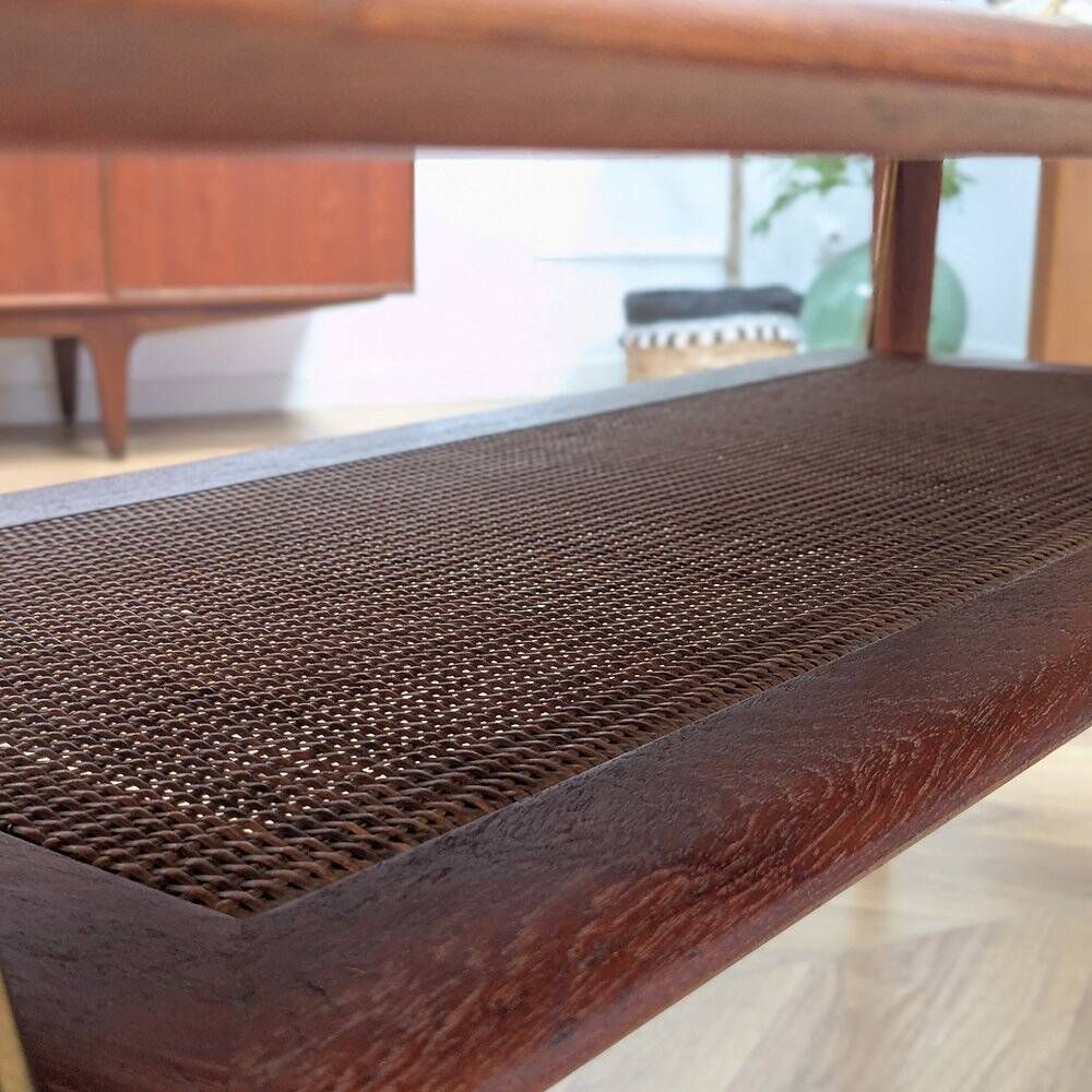 Scandinavian designer coffee table Hvidt & Nielsen