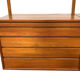 Vintage Poul Cadovius Royal System wall console from the 1960s